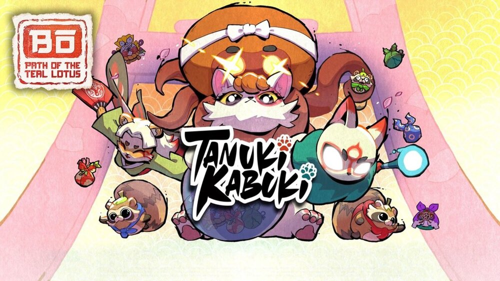 Bo and the Path of the Teal Lotus Tanuki Kabuki.jpg